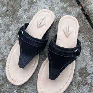 St. John’s Bay Black Women's Sandals